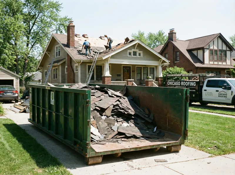 Roofing Project - Before